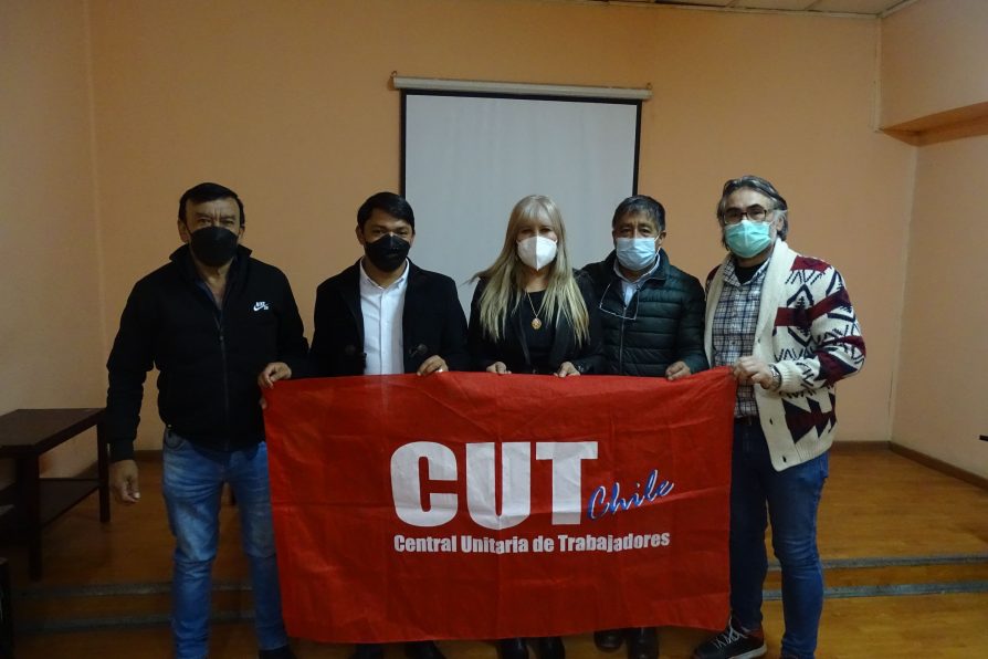 Delegación Provincial y CUT Calama se reunieron para realizar la bajada de información a trabajadores por el acuerdo de sueldo mínimo