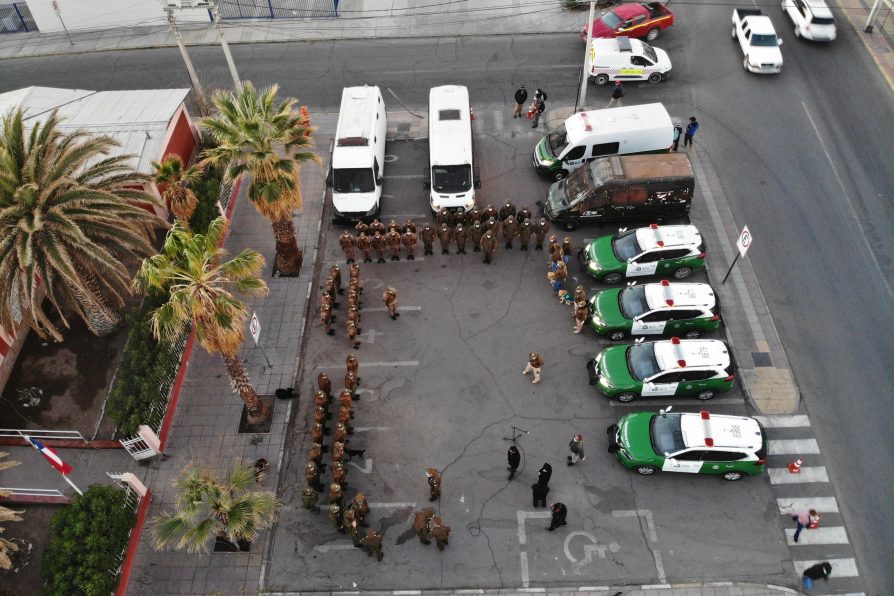 Ronda Impacto: Contingente del escuadrón Centauro de Antofagasta refuerza operativo policial en Calama