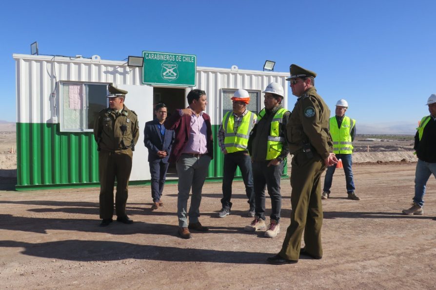 <strong>Reponen garita provisoria para control carretero en la ruta que une Calama con Sierra Gorda</strong>