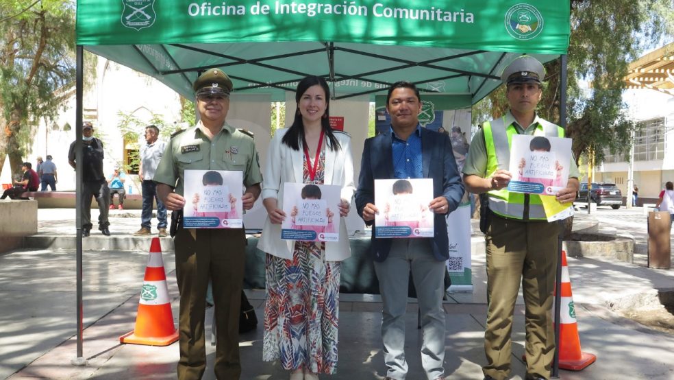 <strong>Llaman a no usar, vender, ni comprar fuegos artificiales en la provincia de El Loa</strong>