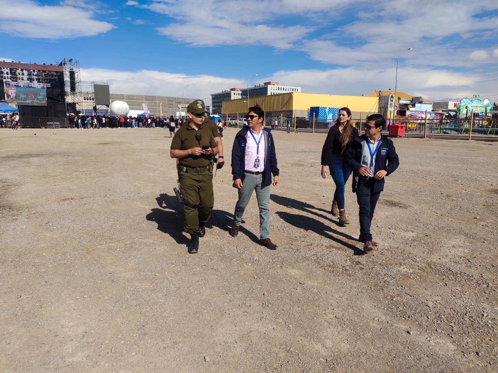 <strong>Realizan positivo balance en términos de seguridad de la primera jornada del show aniversario de Calama</strong>