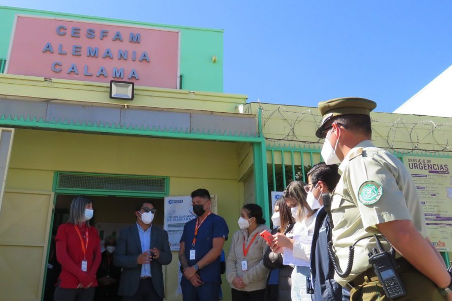 En terreno levantan brechas de seguridad de los centros de salud de Calama