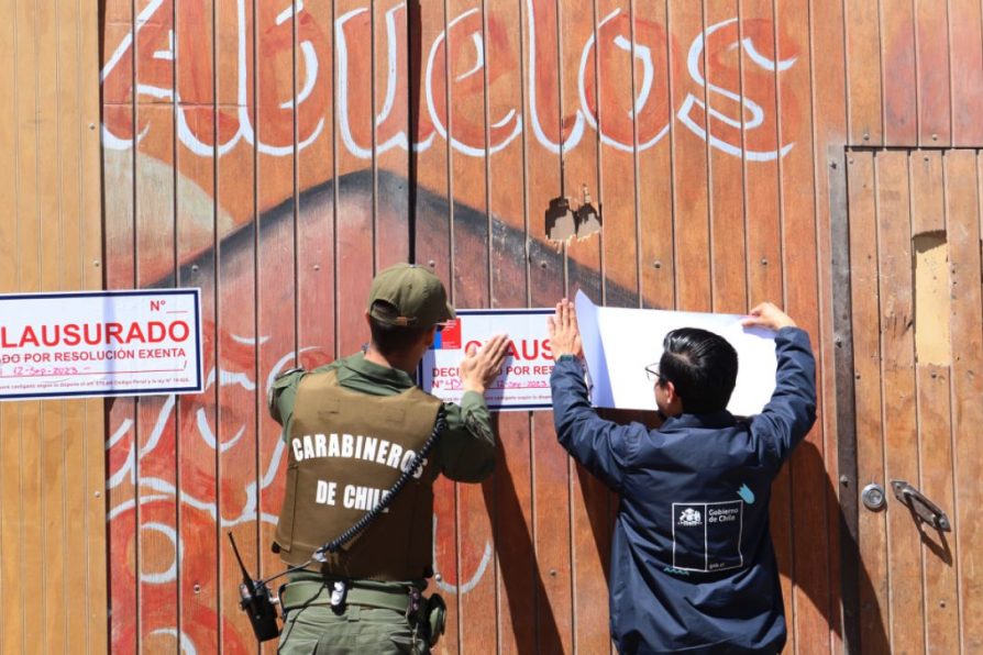 Clausuran local clandestino llamado “El Abuelo” en el sector parcelas