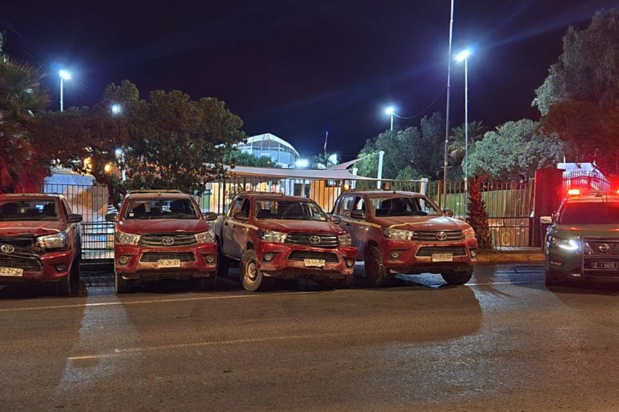 Carabineros desarticuló banda dedicada al robo de camionetas