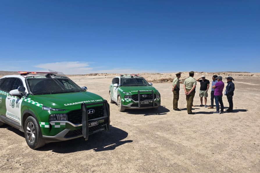 Autoridades de Gobierno frustran intento de usurpación de terrenos en Calama