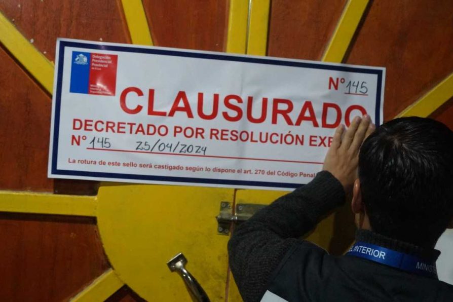 Un local clausurado y dos con prohibición de funcionamiento en nueva fiscalización nocturna en Calama
