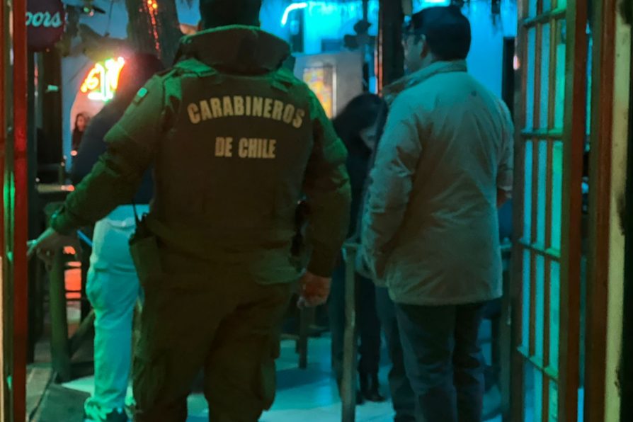 Un detenido y treinta infracciones dejó intervención de Delegación Presidencial y servicios públicos en locales de alcohol