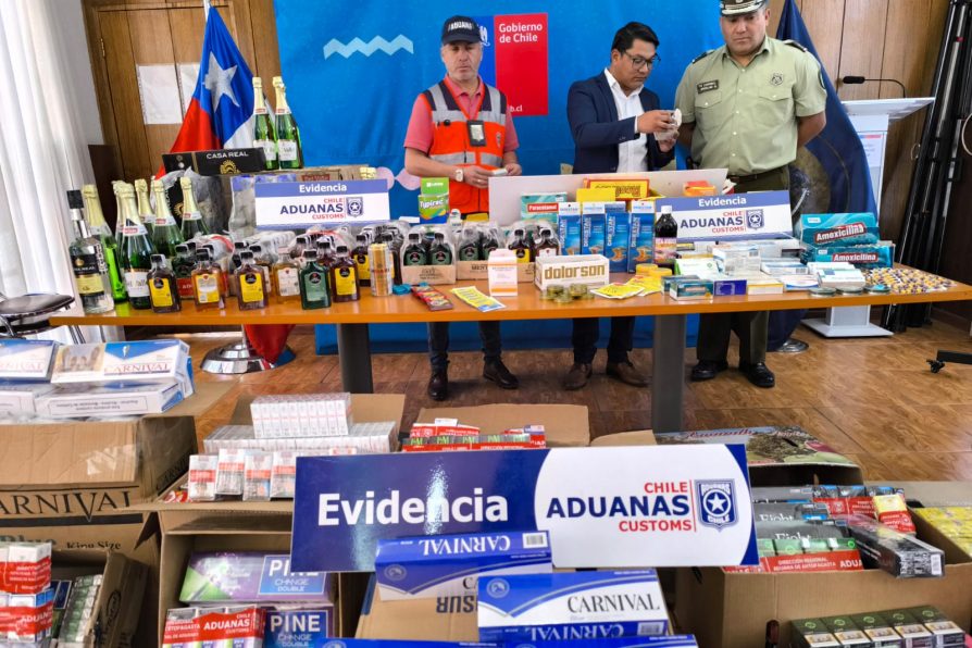 Duro golpe a la cadena de distribución de productos de contrabando: incautan más de 30 millones de pesos en mercancías  