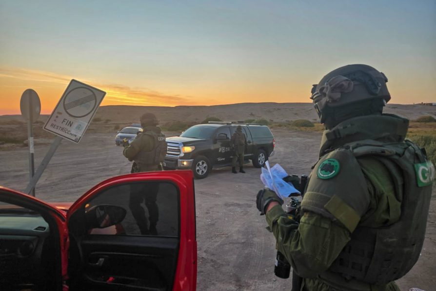 Carabineros interviene diversos sectores del río Loa y reiteran llamado a festejar con responsabilidad