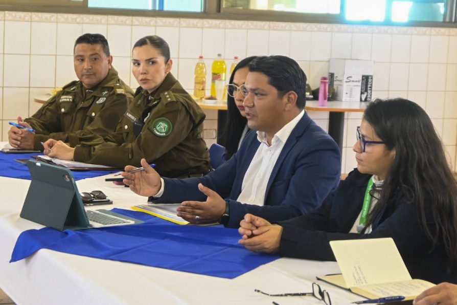 Delegación Presidencial El Loa reactiva mesa de seguridad en el ámbito escolar