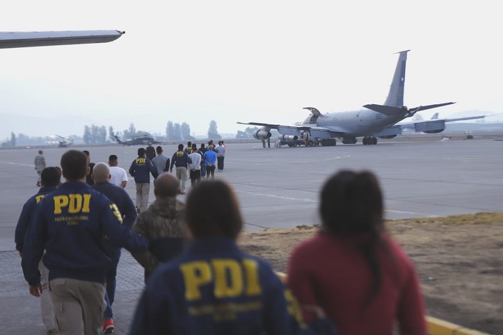 Seis extranjeros fueron expulsados desde Calama