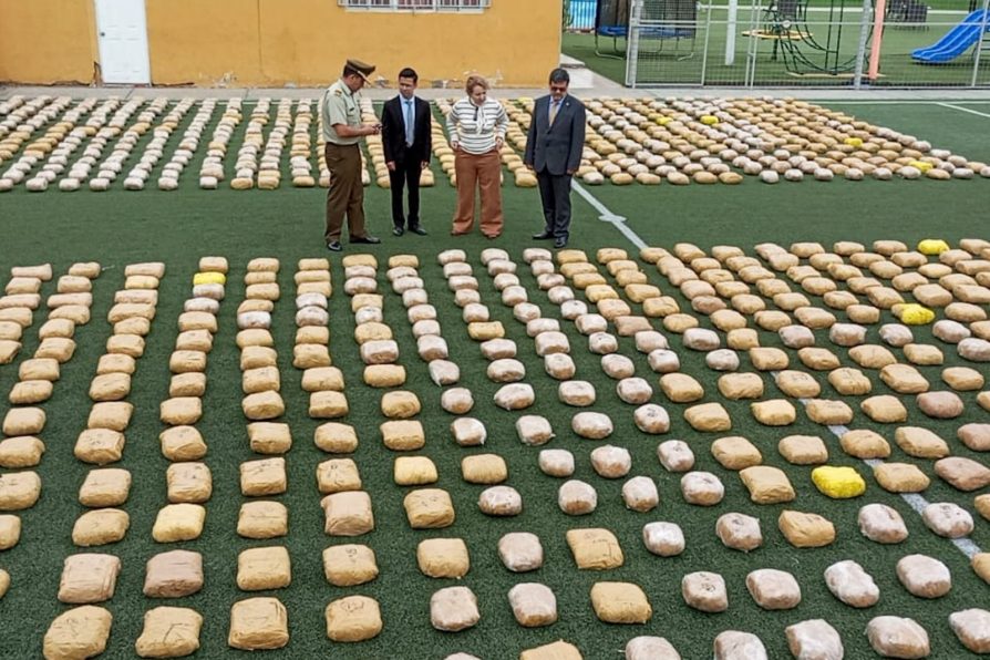 Incautación de droga durante el primer cuatrimestre del año superó decomisos de todo el 2024 en la provincia de El Loa