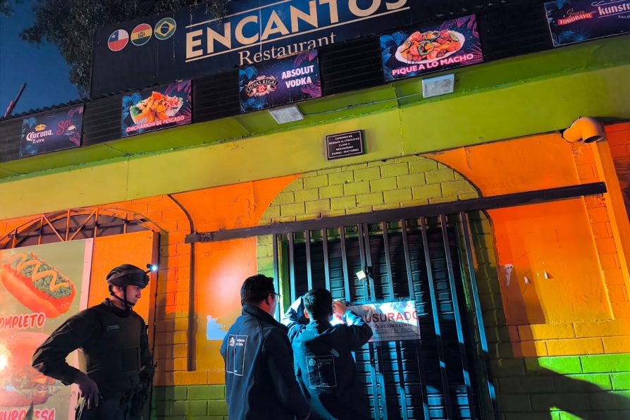 Delegación Presidencial El Loa clausura shopería “Encantos”, local ubicado frente al Colegio Guadalupe de Ayquina
