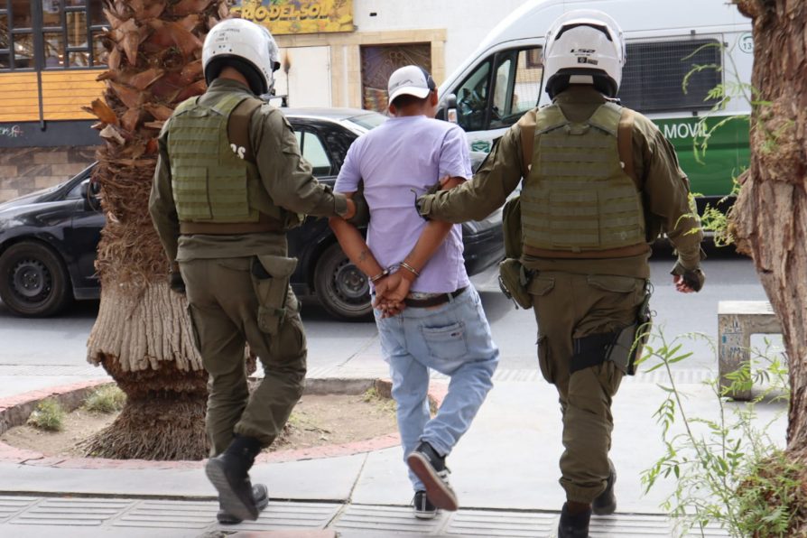 Operativo extraordinario de Carabineros en Calama deja 30 detenidos tras 96 horas de trabajo ininterrumpido