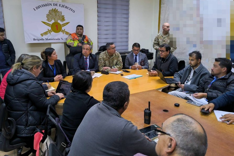 Delegación Presidencial El Loa coordina despliegue ante sismo 6.9 en Calama